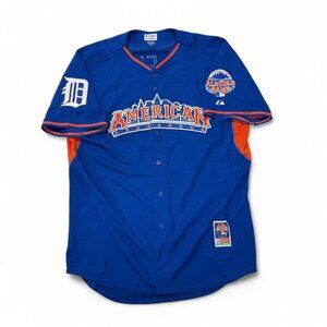 2013 MLB All Star Game Detroit Tigers Lloyd McClendon Majestic Jersey Mens 50